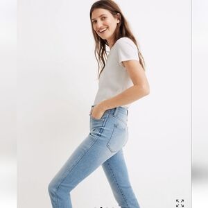 Madewell 10" high rise skinny crop sz24/26